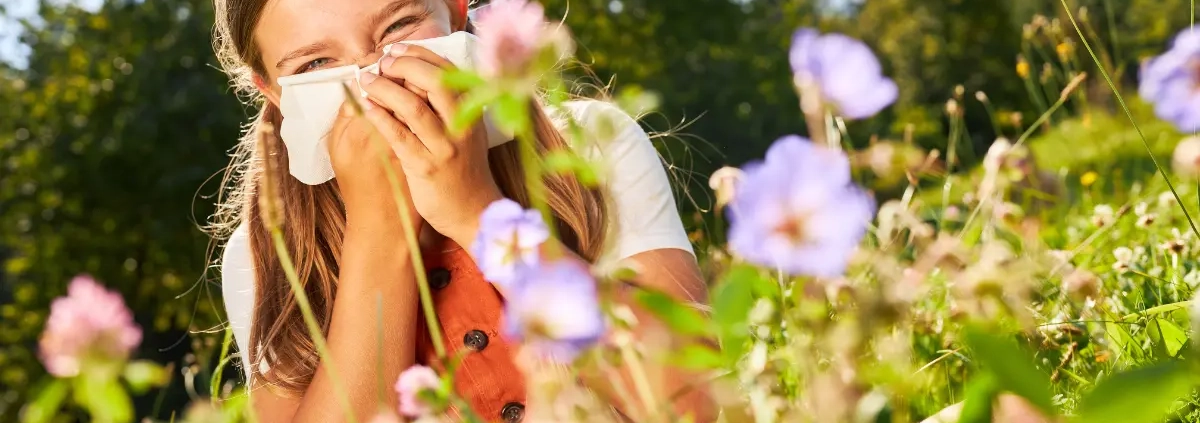 Allergia ai pollini: come aiutare i bambini a respirare meglio