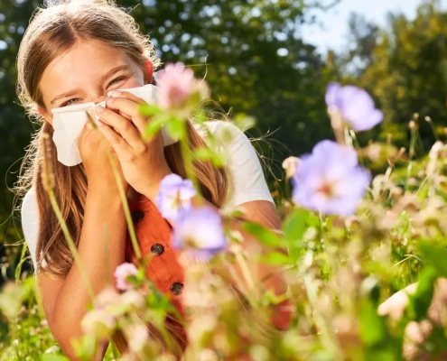 Allergia ai pollini: come aiutare i bambini a respirare meglio